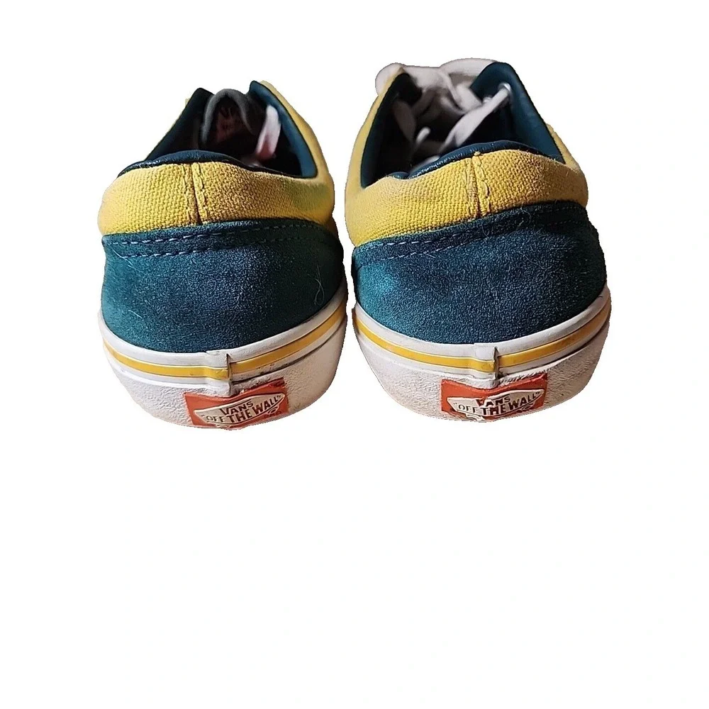VANS Shoes‎ Sneakers Mens 9.5 Era Pro Skate Prime Atlantic Canvas Suede Yellow